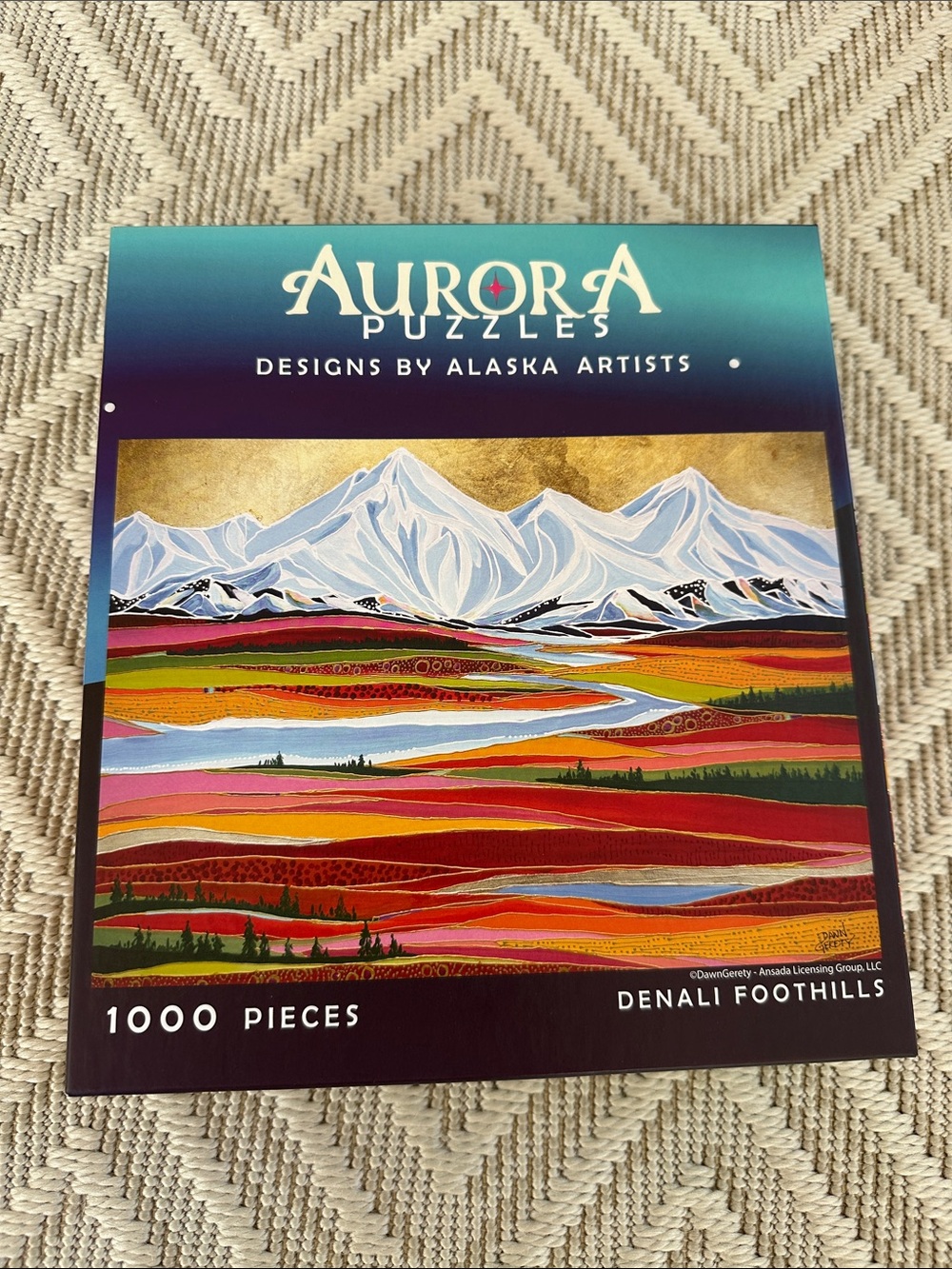 Aurora Puzzles- Denali Foothills 1000 Piece Puzzle